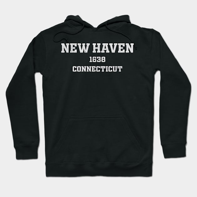 New Haven Connecticut Hoodie by RAADesigns